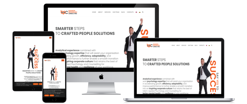 Сайт Business Psychology Consulting