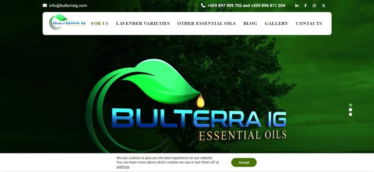 Сайт на BulterraIG