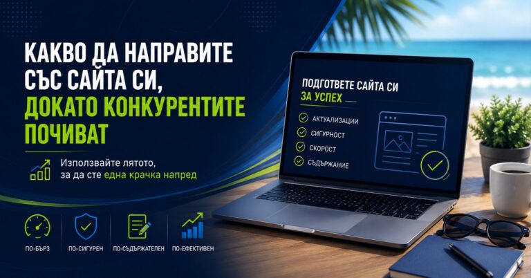 подобрения на сайта през лятото